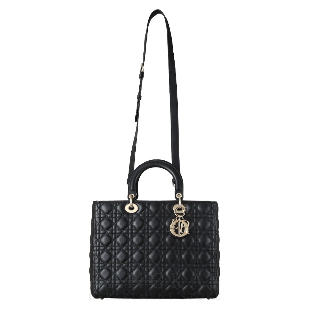 CHRISTIAN DIOR(USED)크리스찬디올 레이디디올 라지 백